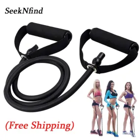 120cm Elastic Resistance Bands Yoga Pull Rope Fitness Workout Sports Bands Yoga Rubber Tensile Pull Rope Expander banda elastica