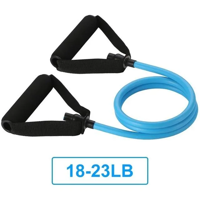 120cm Elastic Resistance Bands Yoga Pull Rope Fitness Workout Sports Bands Yoga Rubber Tensile Pull Rope Expander banda elastica