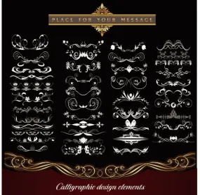 ★Best Vintage Design EPS cliparts collection V9,elegant design,vintage pattern,vector,eps,vintage design