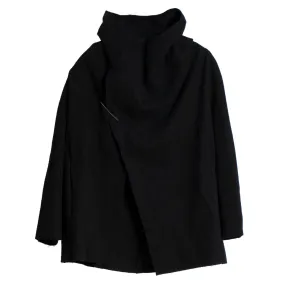 Cashmere Melton One Piece Poncho