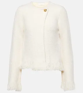 Chloe Wool, silk, and cashmere-blend jacket