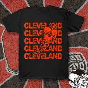 Cleveland Browns Football Team Player Vintage Comfort Color Unisex Tshirt Tee Football Gameday Hoodie sweatshirt