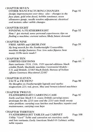 Featherweight 221- 3rd Edition