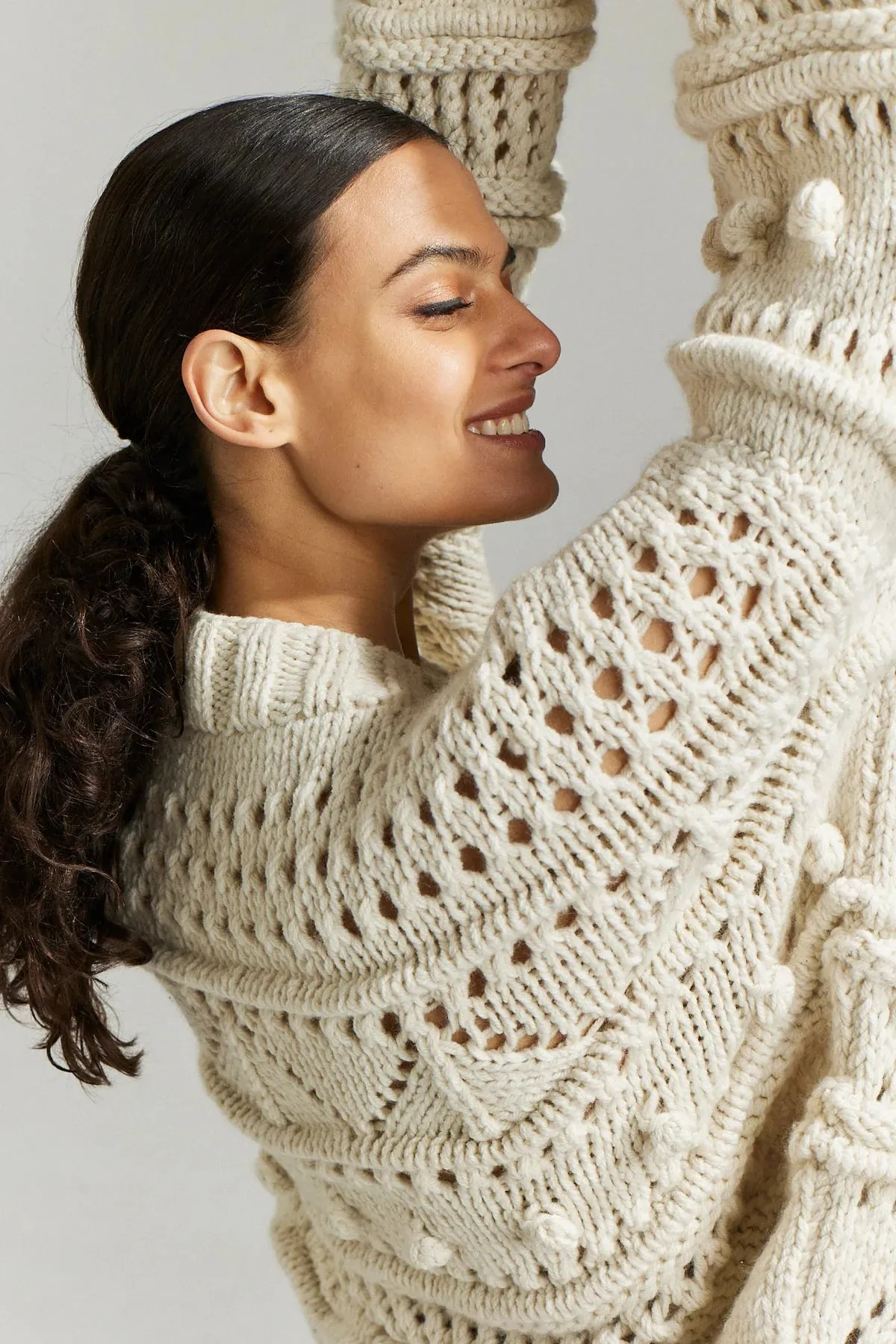 FIRST BORN KNITS Bridgitte Bomber