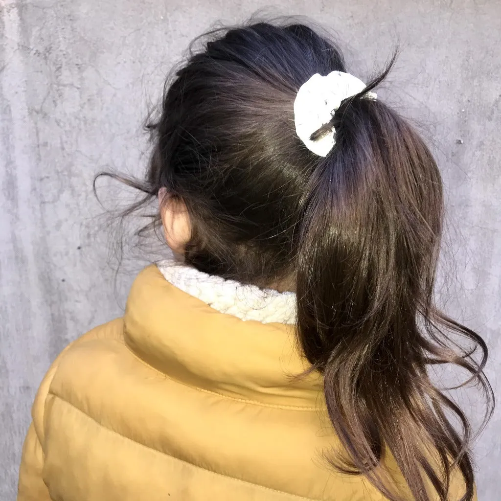 Kid's Rainbow Sparkle Scrunchie / Wristband - Reflective