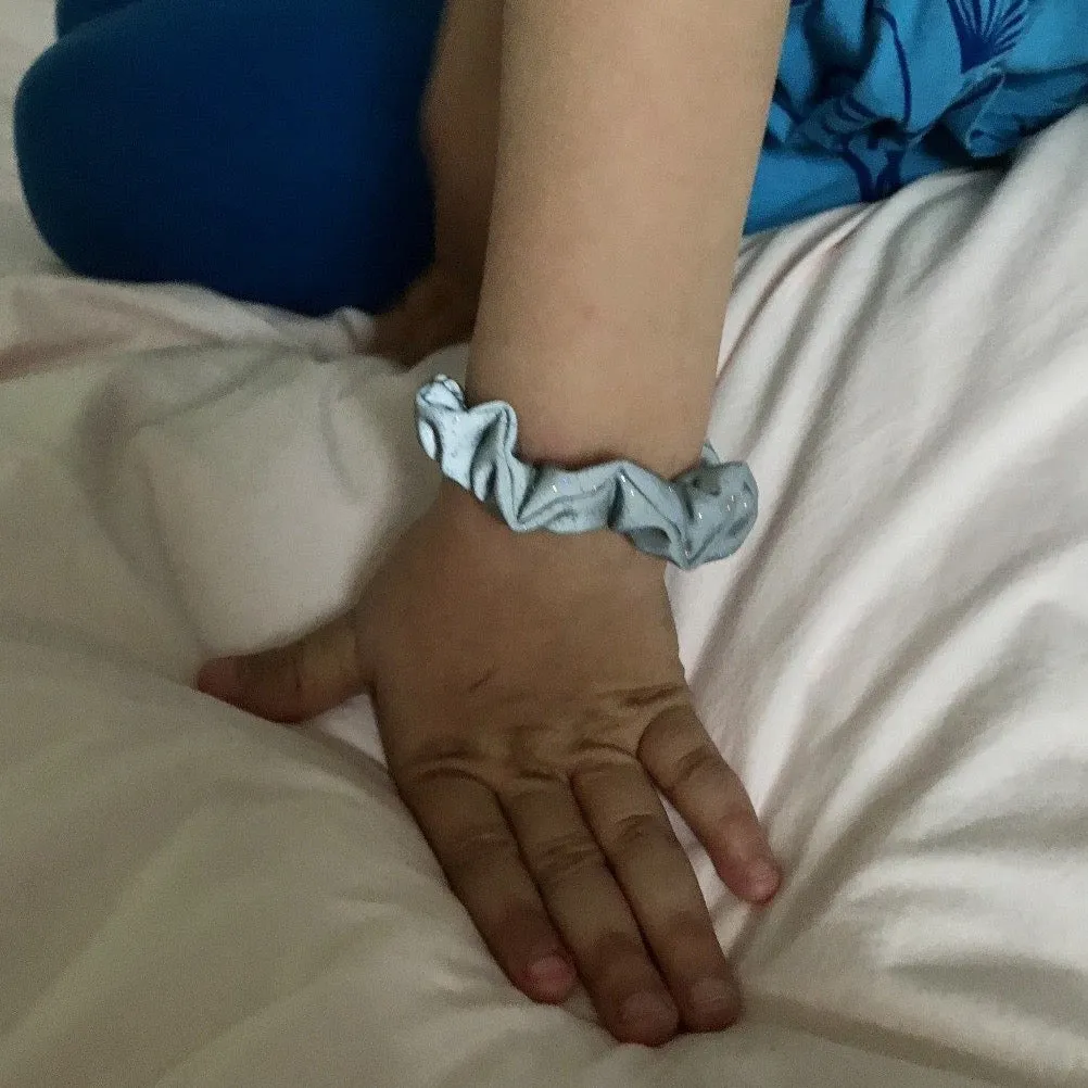 Kid's Rainbow Sparkle Scrunchie / Wristband - Reflective