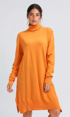 O201302 - Long Sleeves Pullover with Slits - Orange