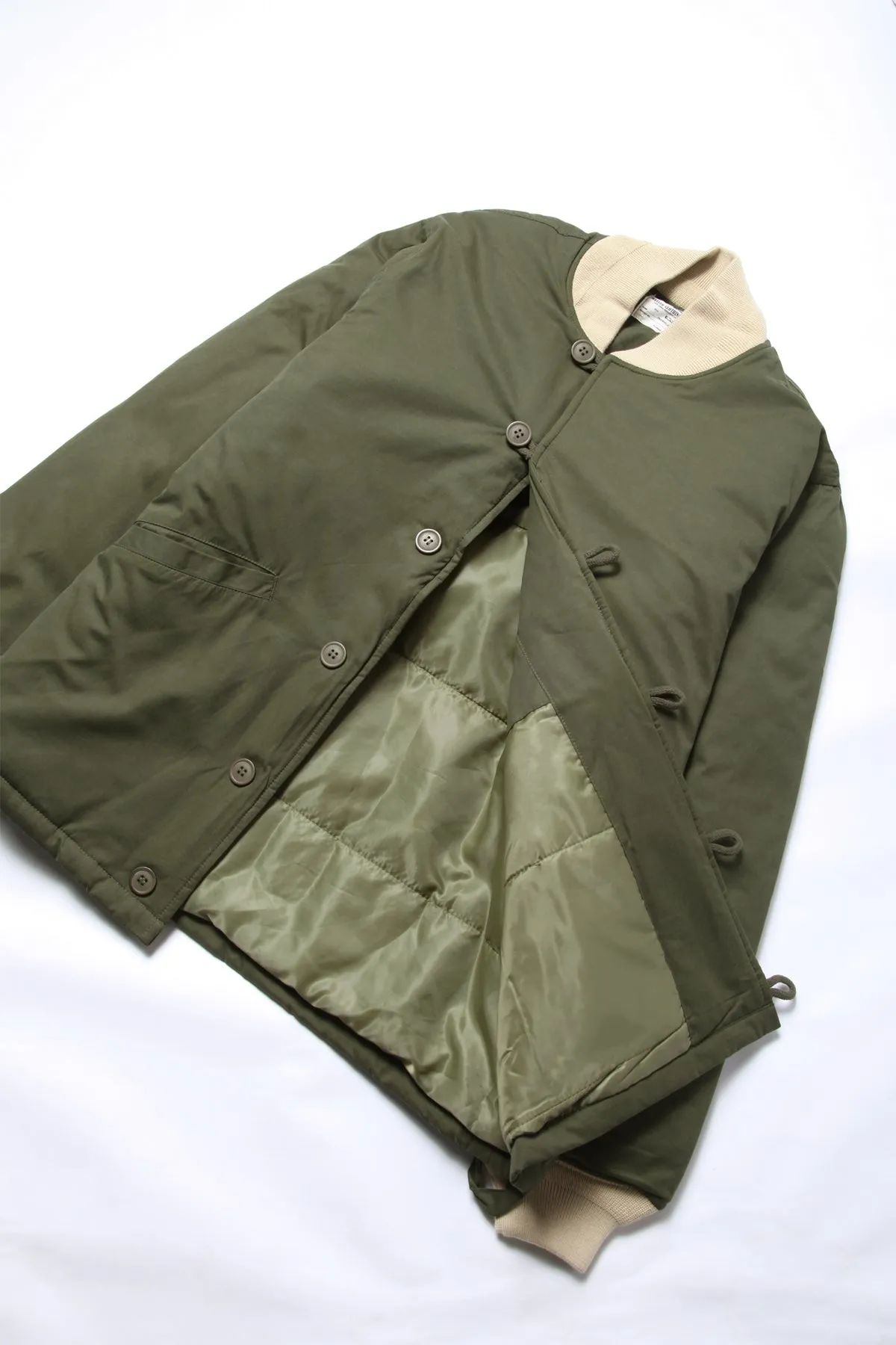 Okonkwo MFG - Premium Quilted Bomber Jacket in Stylish Olive Green