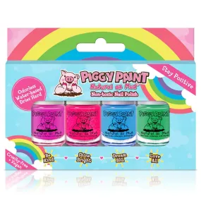 Piggy Paint Rainbow 4 Polish Box Set 3.5ml
