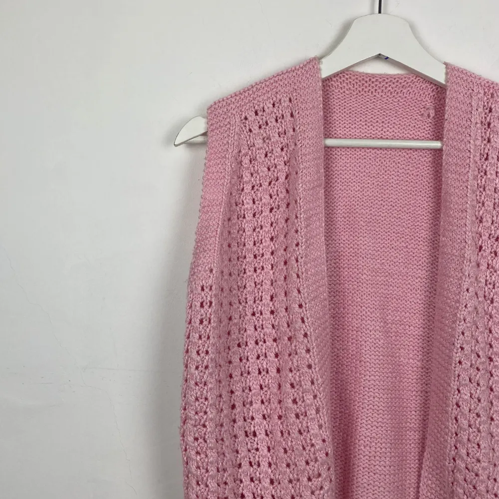 Pink Knit Vest - XS