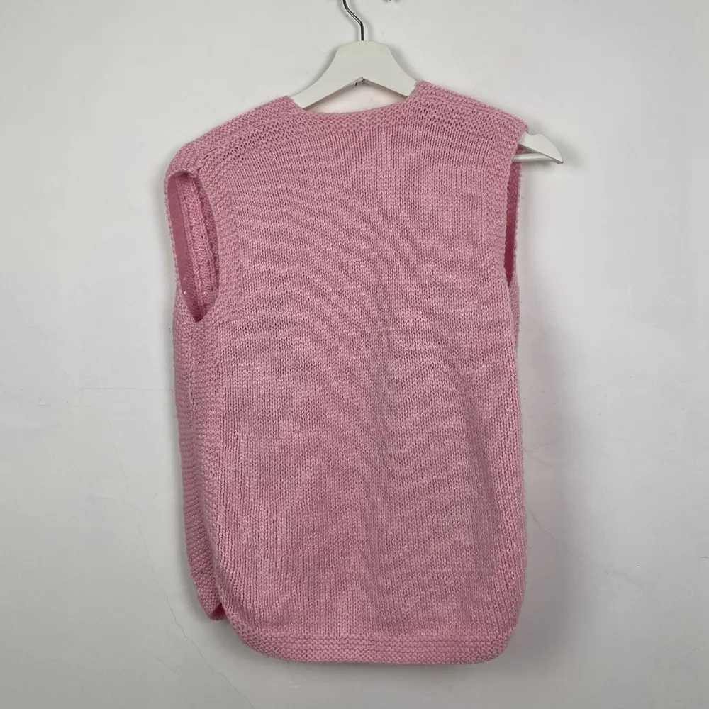 Pink Knit Vest - XS