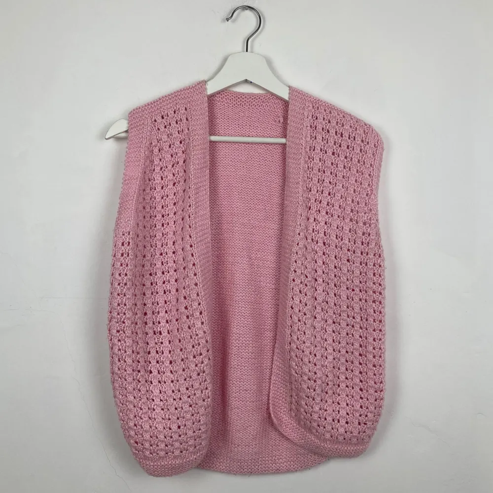 Pink Knit Vest - XS