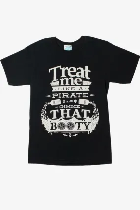 "Treat Me Like A Pirate" Flynt Flossy, Yung Humma Signed T-Shirt (2010s)