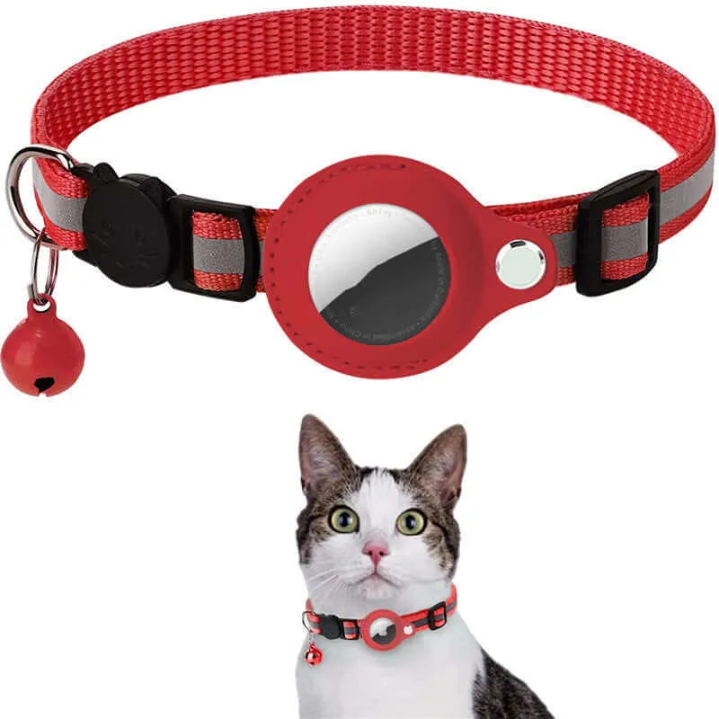 Reflective Waterproof AirTag Collar Holder