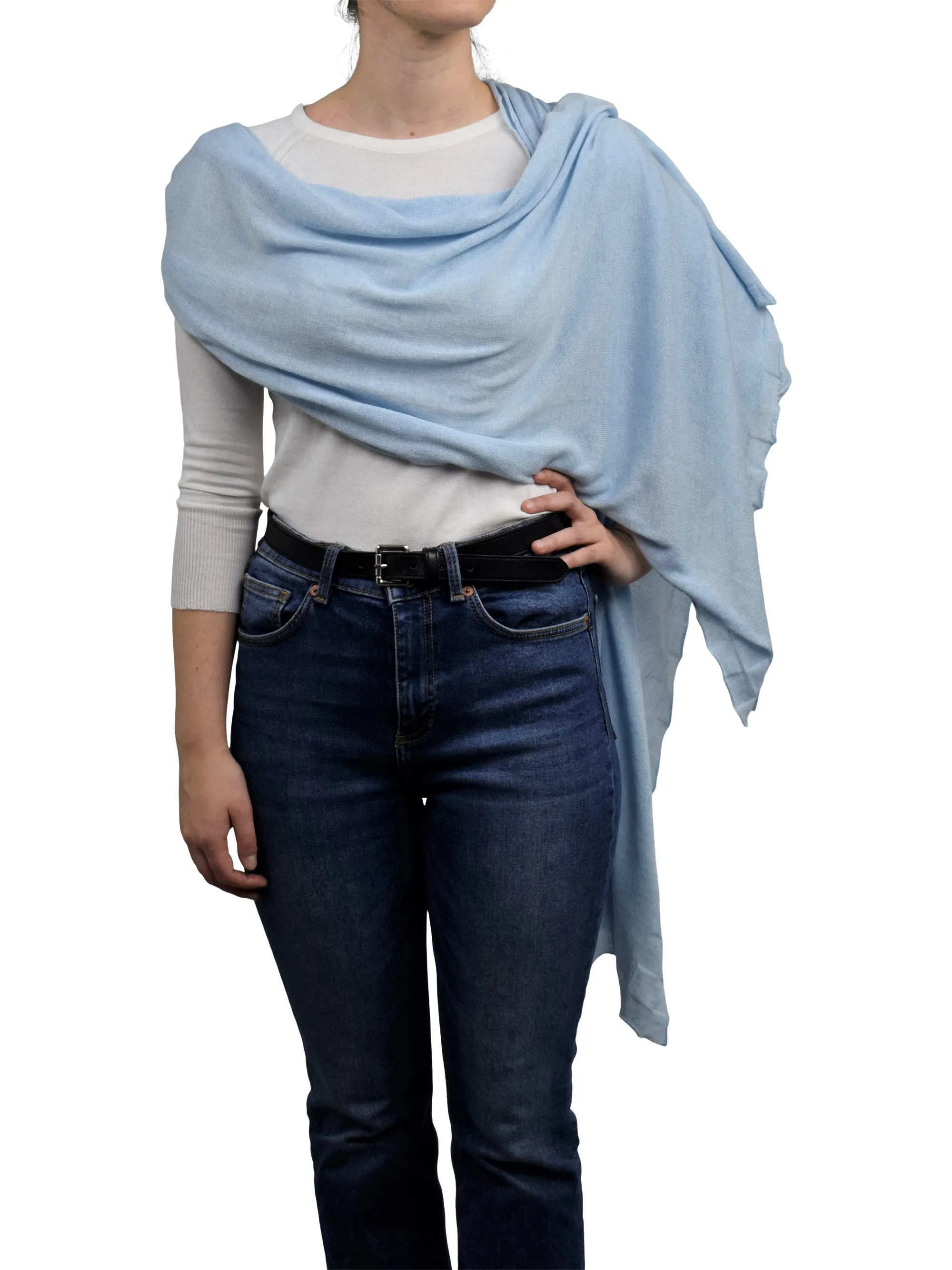 Stola cotone e cashmere