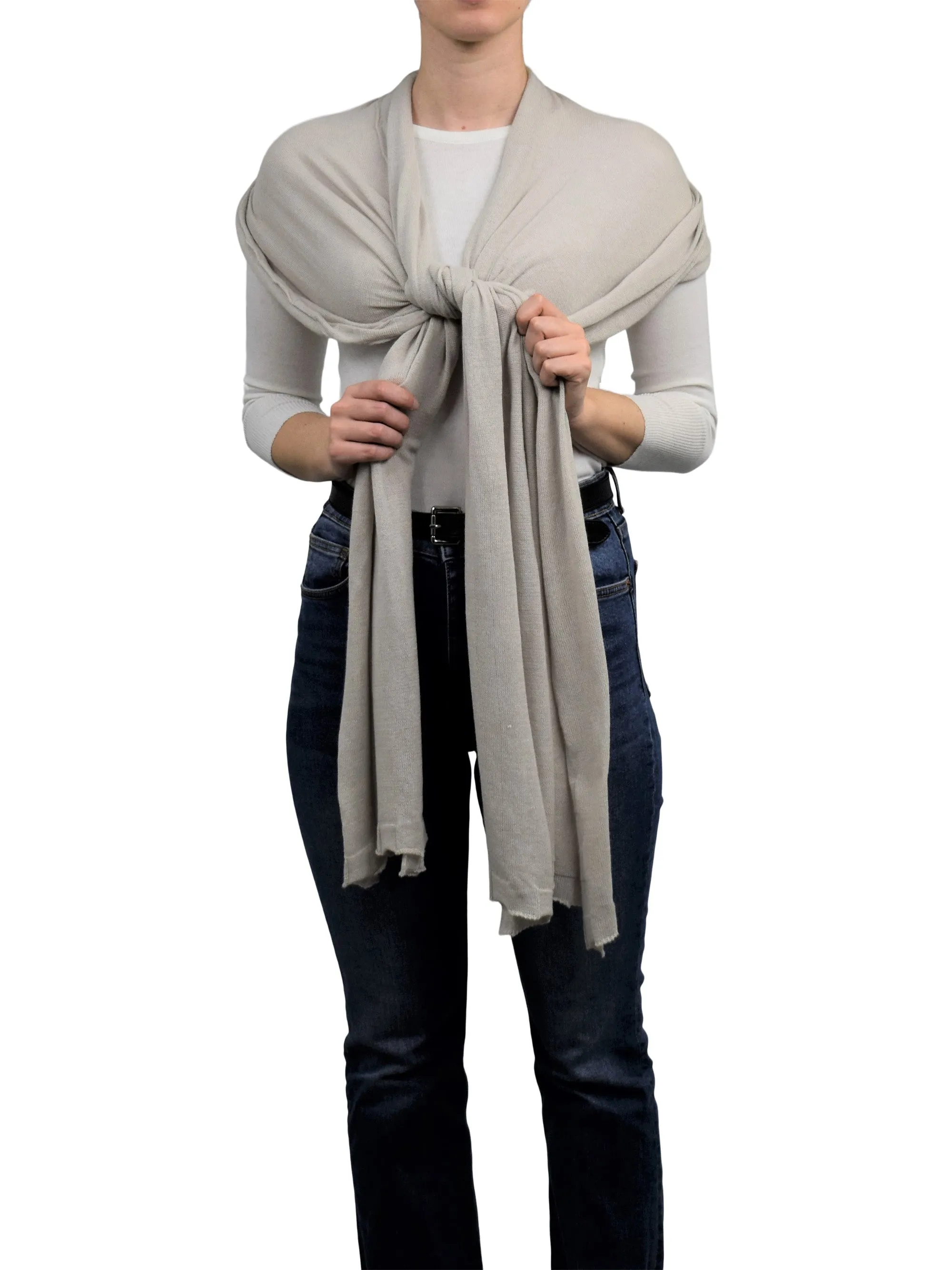 Stola cotone e cashmere