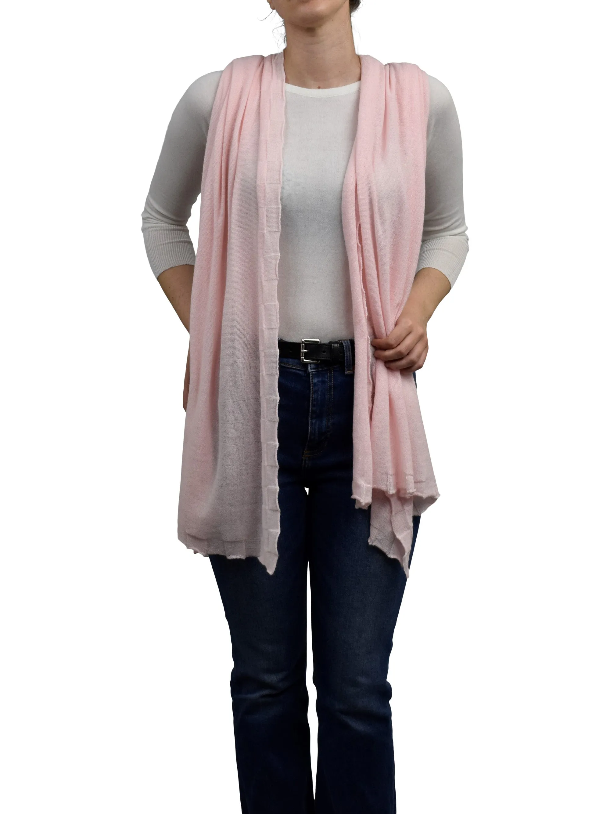Stola cotone e cashmere