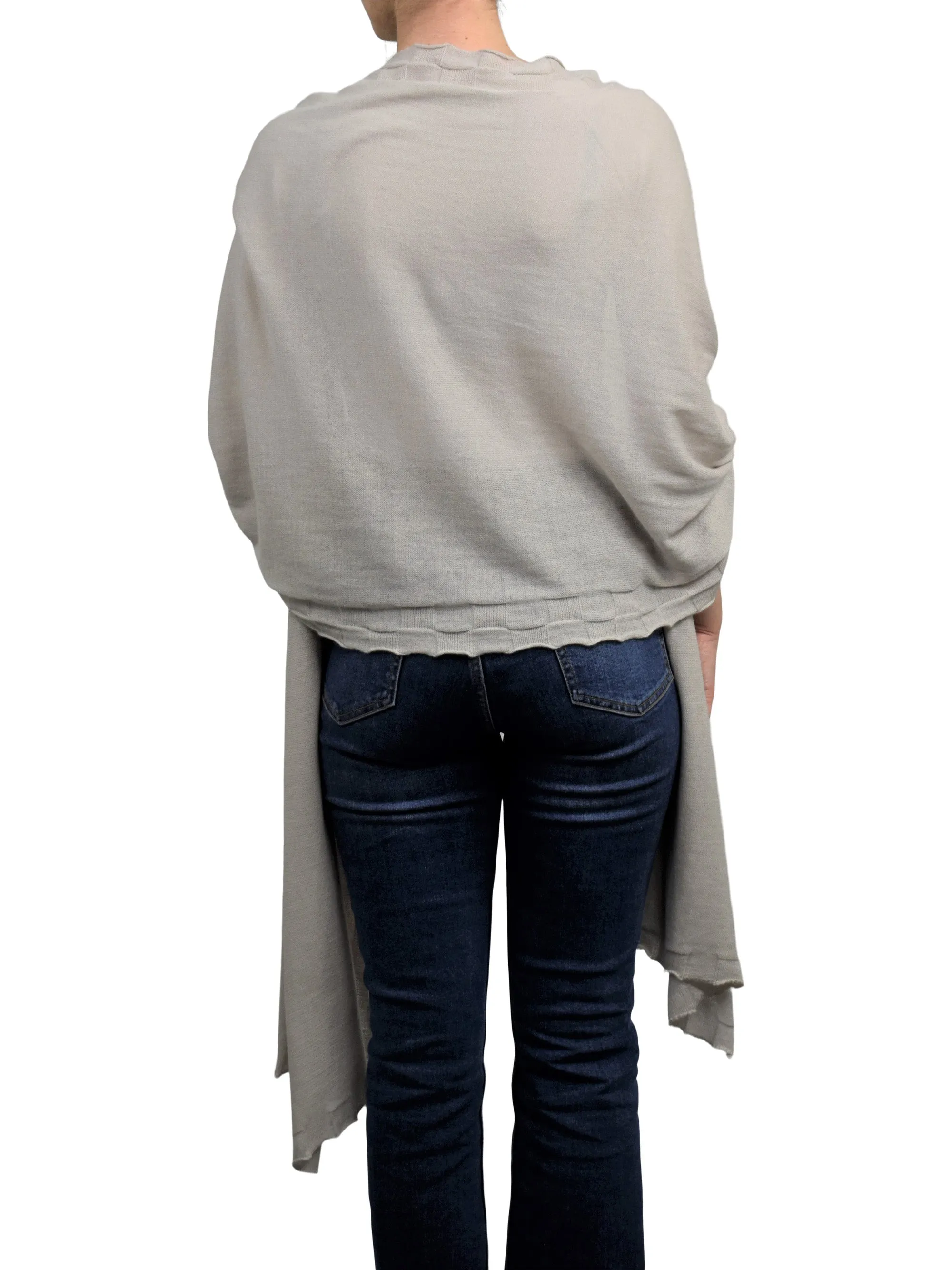 Stola cotone e cashmere