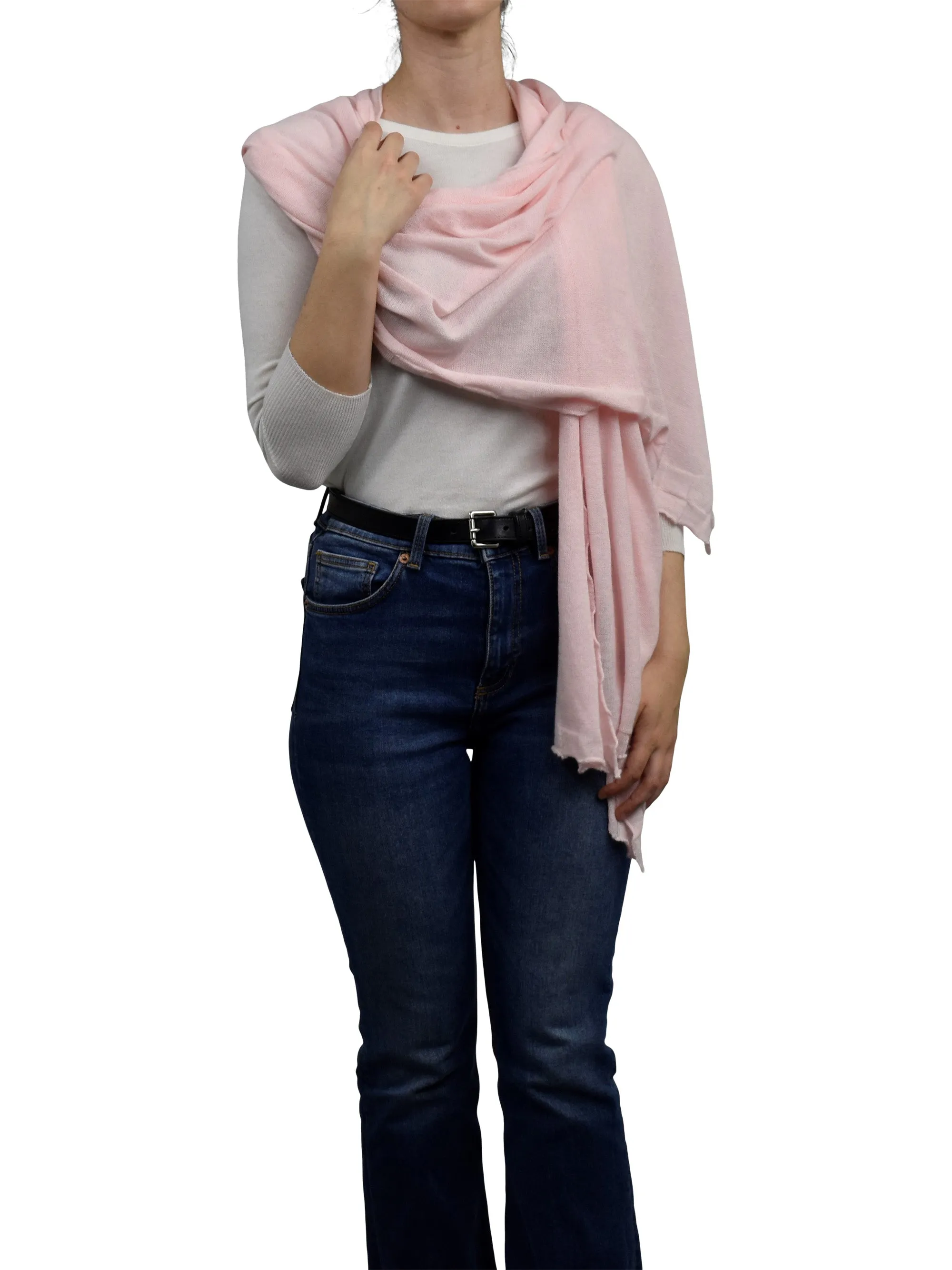 Stola cotone e cashmere