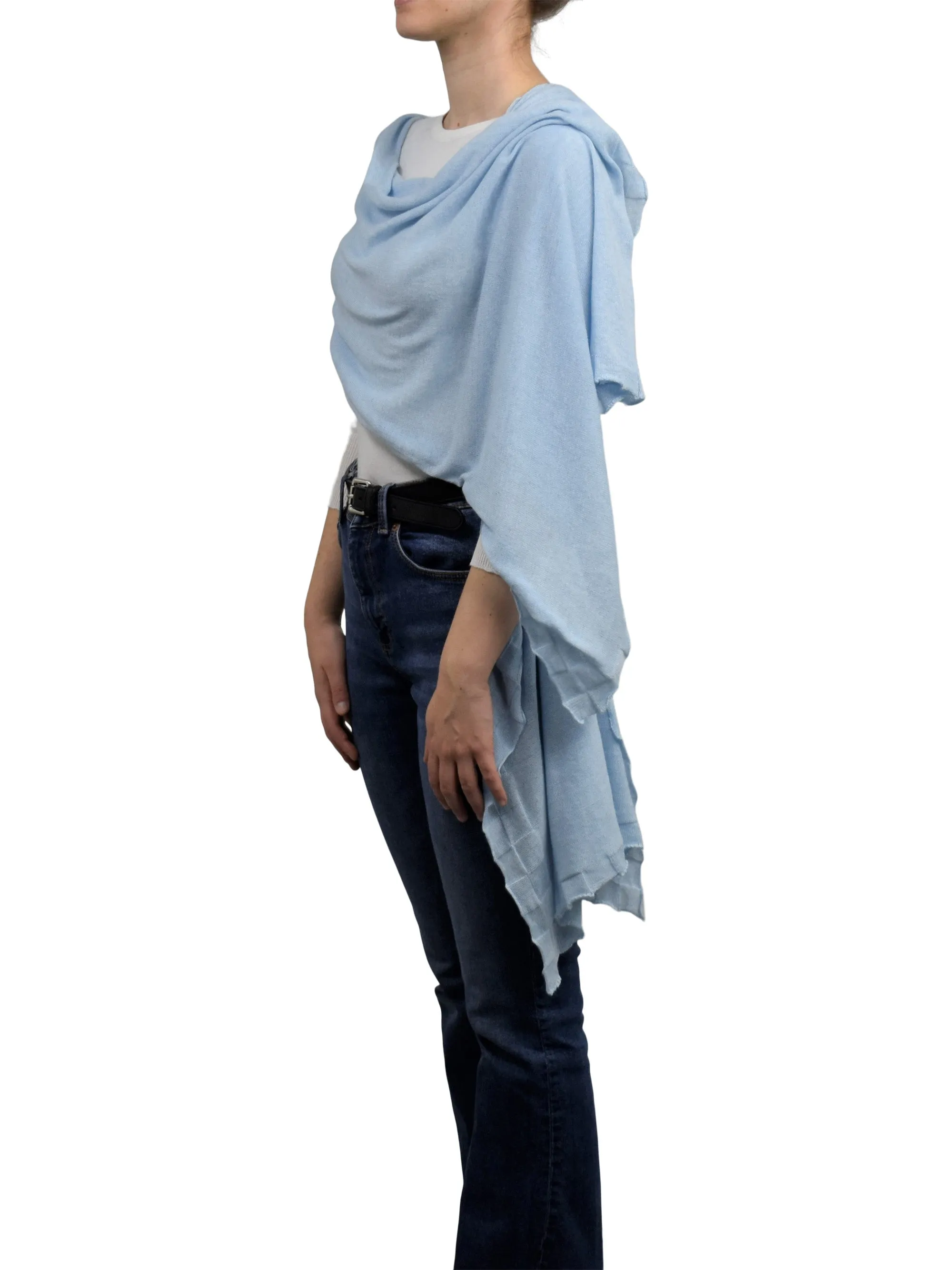 Stola cotone e cashmere
