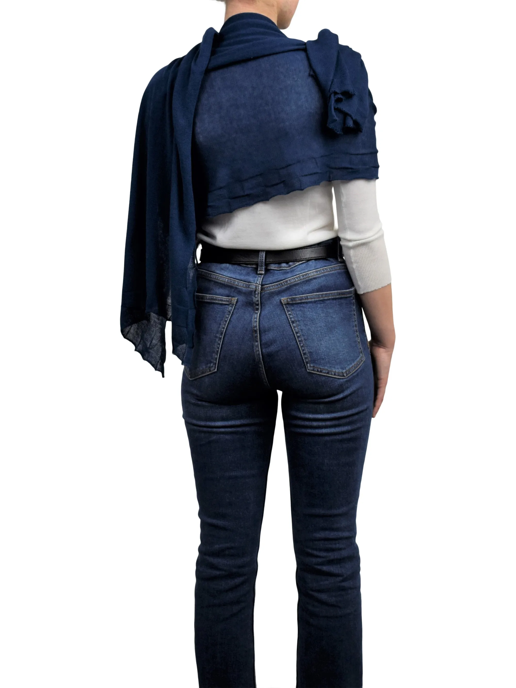 Stola cotone e cashmere