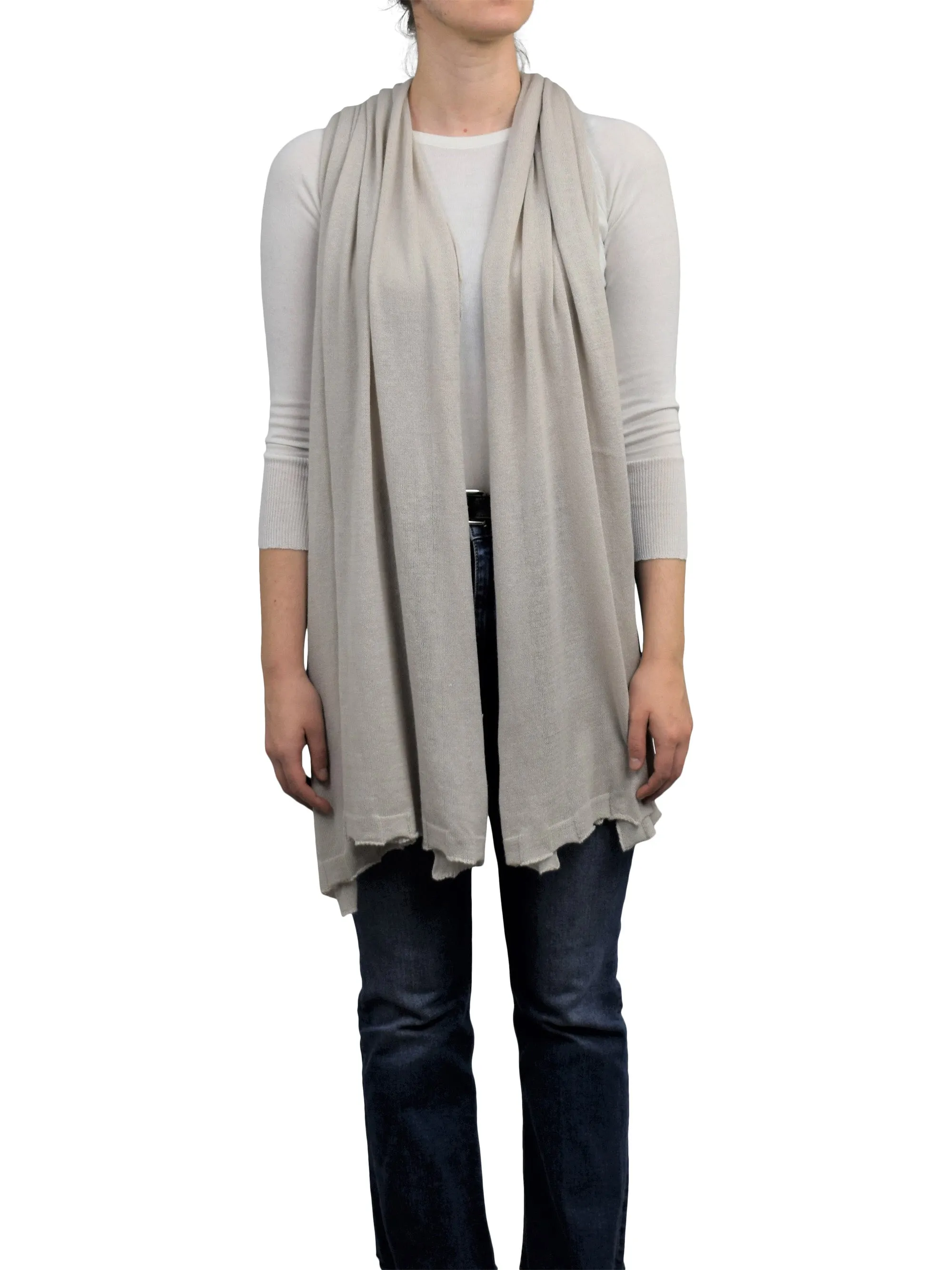 Stola cotone e cashmere