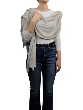 Stola cotone e cashmere