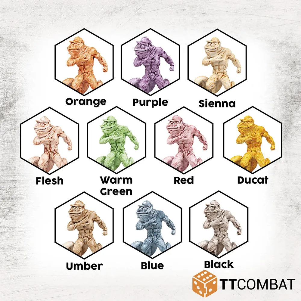 TT Combat Washes Set - Hobby Acrylics